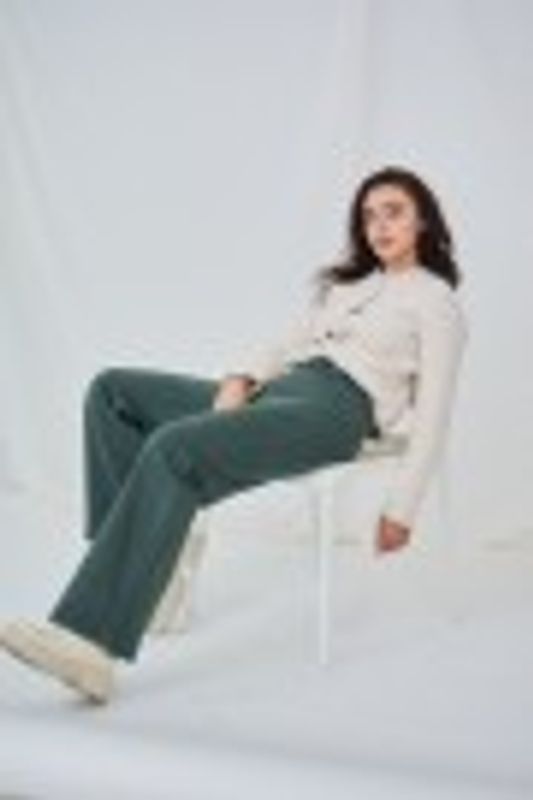 Ana Flare Bukse Grønn