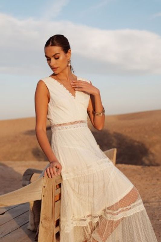 Drømme Kjolen Offwhite