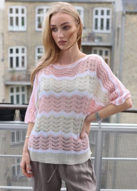 Hovedbilde Bris Genser Rosa