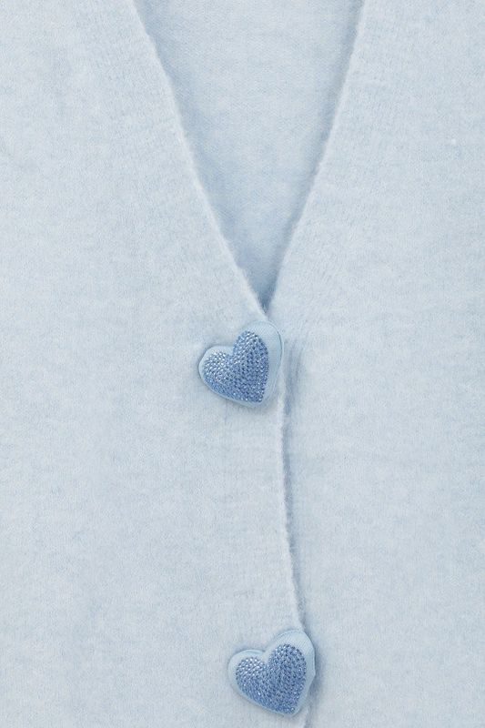 Vest blå