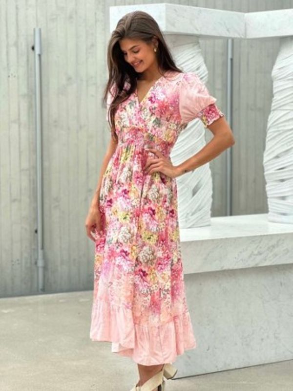 Romantisk Kjole Rosa  