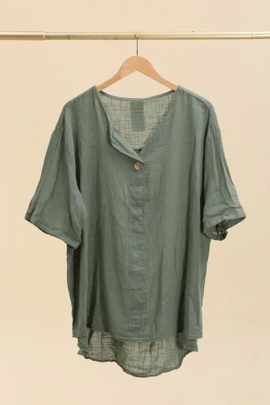 Sima bluse grønn